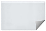 ChanCam vinyl sleeve, open long side, adhesive back, insert size: 7 7/8 x 7 3/4, product size: 8 1/8 x 8, package quantity 500, 4 mil adhesive back / 6 mil clear vinyl front
