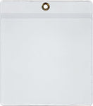 ChanCam vinyl sleeve, open short side, hanging document holder with brass eyelet, insert size: 10 7/8 x 16 7/8, product size: 11 1/8 x 17 5/8, package quantity 500, 7.5 mil clear vinyl