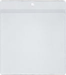 ChanCam vinyl sleeve, open short side, hanging document holder, insert size: 6 7/8 x 10 3/8, product size: 7 1/8 x 11 1/8, package quantity 500, 7.5 mil clear vinyl